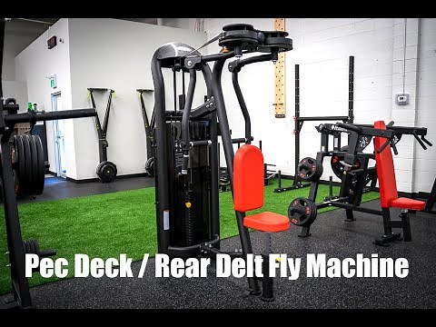 Matrix Rear Delt Fly / Pec Deck Machine