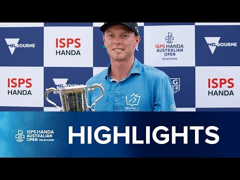 Final Round Highlights | Men | 2024 ISPS HANDA Australian Open