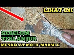 THINGS TO NOTE BEFORE PAINTING MARBLE PATTERNS