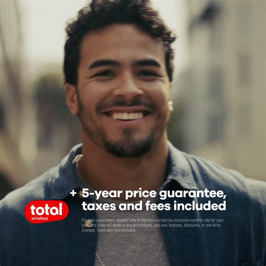 Total Wireless is in your corner with America's only 5-year price guarantee with taxes and fees included. | Total Wireless | Facebook