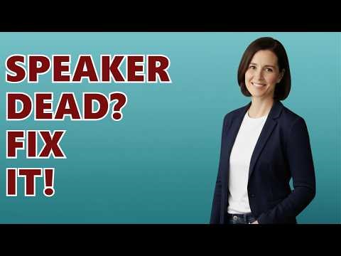 How To Repair A PA Speaker?