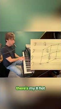 Finding B Flat: Musical Intervals Explained #shorts