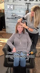 1K reactions · 29 shares | PERFECTION! This small hair topper is...