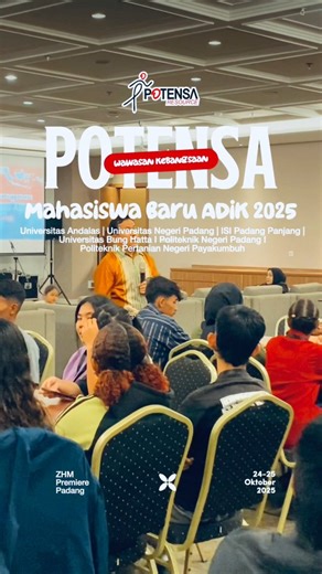 Hari Pertama: Interpersonal Skills 🌙 Malam pertama bersama mahasiswa ADik (Afirmasi Pendidikan Tinggi) dari enam perguruan tinggi di Sumatera Barat — Unand, UNP, UBH, ISI, PNP, dan Politani. Di balik suasana nyaman di ballroom ZHM Hotel Padang, kami memulai perjalanan dengan satu tema penting: Interpersonal Skills — kemampuan berhubungan dan berinteraksi dengan orang lain secara efektif. 🤝 Lewat berbagai simulasi dan aktivitas reflektif, peserta diajak menyadari bahwa komunikasi bukan sekadar 