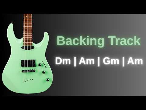 Emotional Guitar Backing Track in D Minor