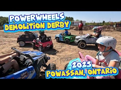 Powerwheels Demolition Derby - Powassan Ontario 2025