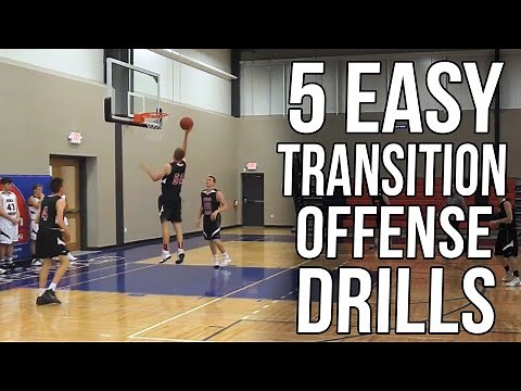 How to Teach Transition Offense with 5 Easy Drills