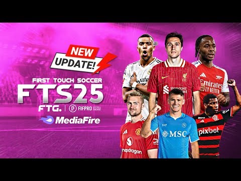 🚨 FINALMENTE ATUALIZOU! FTS 2025 (100% ATUALiZADO) P/ANDROID 14 ✓ NOVA NARRAÇÃO