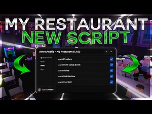 🍔My Restaurant🍔 SCRIPT/GUI | *2022* (Showcase) (Pastebin)