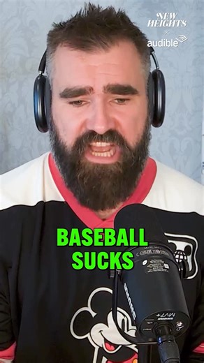 New Heights on Instagram: "The Kelce brothers had two very different opinions on this year’s World Series "