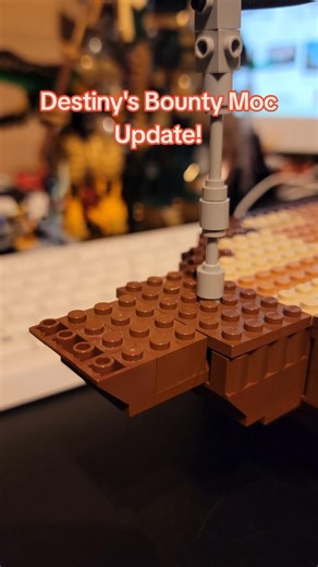 Here's an update on my Lego Destiny's Bounty Moc! #lego #legoninjago #ninjago