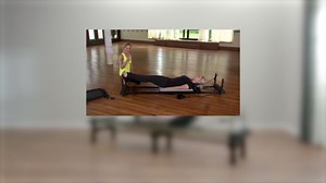 AeroPilates Reformer Home Workout Equipment, Pilates Machine w/Resistance