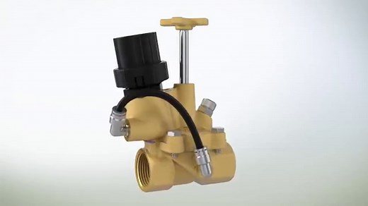 100EFBCP - 1 in. Brass Irrigation Valve