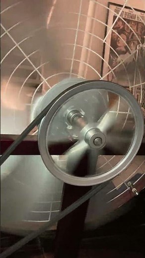 Restored Emerson 30” Belt Drive Box Fan with New Motor - First Test!