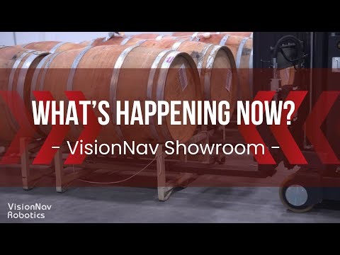 Atlanta VisionNav Demo Room: Wine Barrel Rack Stacking