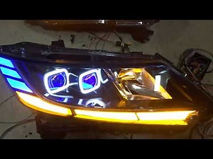 RCオデッセイのヘッドライト