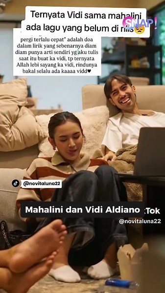 Momen Terakhir Mahalini dan Vidi Aldiano