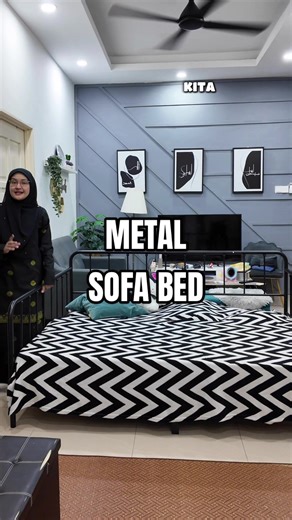 Stylish Metal Sofa Bed for Your Living Space