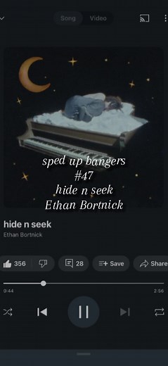 hide n seek by Ethan Bortnick #fyp #foryou #spedup #spedupsounds #spedupaudios #music #ethanbortnick