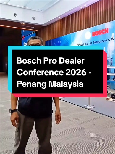 Inilah acara Bosch Pro Dealer Conference 2026 di Penang Malaysia. Alhamdulillah tugas saya sudah terlaksana. terima kasih @Disabilitas punya cara sudah menemani berpetualang #bosch #boschgardentools #boschprofessional #BoschPROLive #TheNextPowerMove