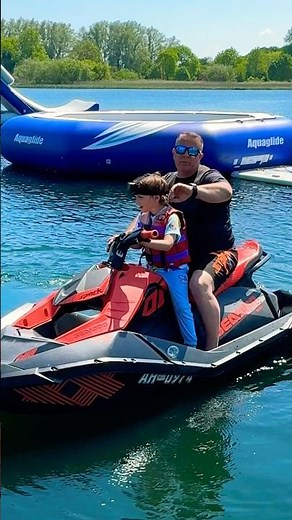 Jet Ski Time with the Kids! 🌊🔥 Summer Water Fun!