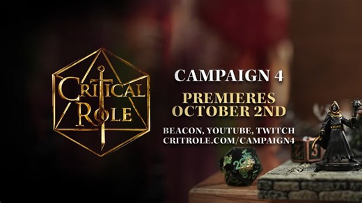 THE CAMPAIGN 4 TRAILER IS HERE ⚔️ 🧭 🪶 Join us this October 2nd as Game Master Brennan Lee Mulligan weaves a far-reaching tale of disparate souls connecting across the fractured world of Aramán, drawn together by the execution of the enigmatic Thjazi Fang and compelled to uncover the secrets behind his sudden, grim fate... LEARN MORE ABOUT CAMPAIGN 4 ⬇️ https://critrole.com/what-is-campaign-4/ WATCH THE CAMPAIGN 4 TRAILER ON YOUTUBE ⬇️ https://youtu.be/jgK_qRwpygA | Critical Role