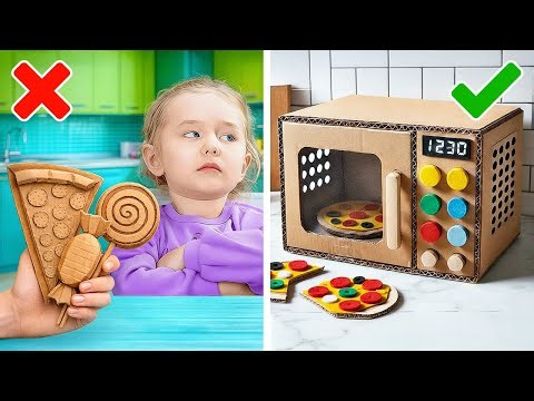 😲 AMAZING CARDBOARD HACKS 📦 Turn Boxes Into Treasure! ✨