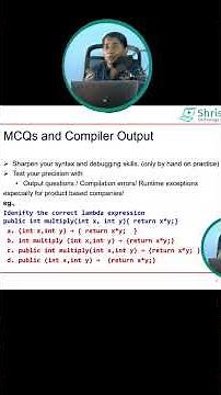 How to prepare for interviews? A 360° Approach MCQs #shristitechacademyjava