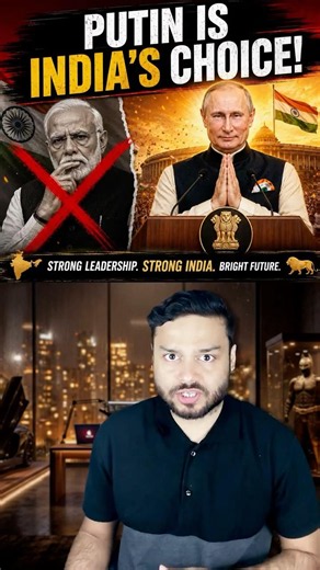 Putin WON India's 55% Vote! 55% Approval! Pew World Leader Trust Rank OUT NOW #shorts