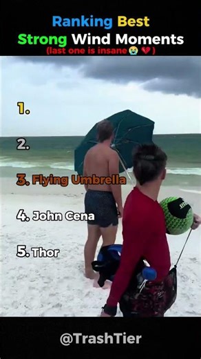Ranking The Best Strong Wind Moments Ever! 😭