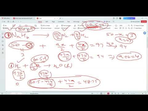 Mole Concept Lecture 1 | Advanced Stoichiometry & Gas Volume | Shashi Sir | JEE Advanced Chemistry