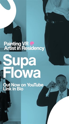 Full Artist in Residency out now on YouTube. Link in Bio! We’re proudly presenting the next result of our Painting VR Artist in Residency: Supa Flowa (Yanna Casey). 🌸🌟 “This milestone means the world to me. Not only is this my first artist residency, I got to explore one of my favorite mediums, mixed reality. My work was meant to explore mixed reality, I light up when I take different mediums and explore. This project is special to me cause I attempt some very vulnerable and sacred work: explo