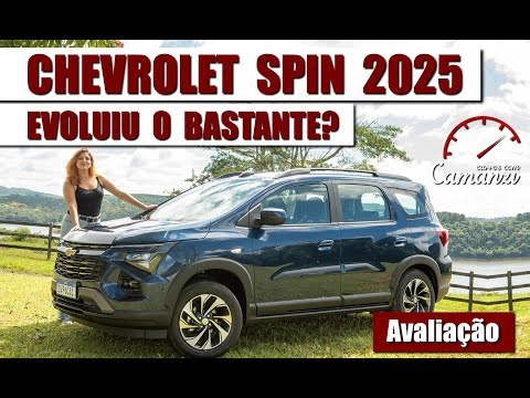 Avaliação Spin 2025: mais equipada, mais econômica, mas mesma dirigibilidade.
