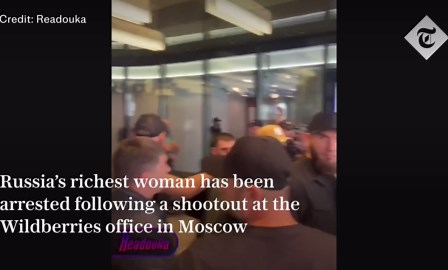 Russia's richest woman arrested over deadly office shoot-out in Moscow