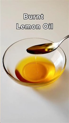Burnt Lemon Oil 🍋 Get the Recipe on @gronda