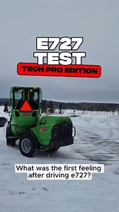 This week, technical professionals from all over the world visited the Avant factory in Finland to test the new Avant e727! What was their first feeling after the test drive? Let’s find out! ⚡️Part 2 coming soon - stay tuned! #AvantTecno #AvantE727 #ElectricLoader #AvantFactory #CompactPower | Avant Tecno