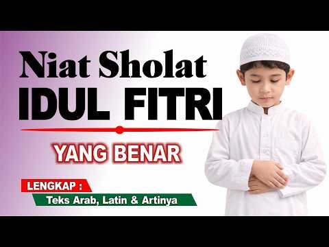 INTENTION OF EID AL-FITR PRAYER - Intention of Eid al-Fitr prayer as a congregation