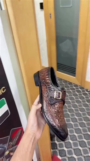 11 reactions | Luxe croc-embossed leather with sleek buckle design – refined and bold. Slip-on elegance for every occasion. Step in style. | Fascilove | Facebook
