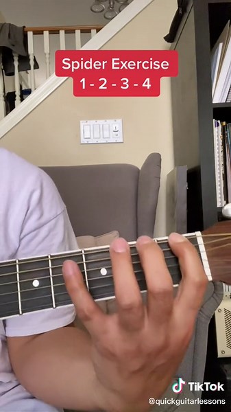 Guitar Finger Exercise: Spider Technique Tutorial