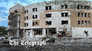 Russian missiles hit hotel targeting aid workers and reporters
