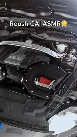 Warning: once you hear it, you’ll want it. 🔥 Ready to add a Roush CAI to your build? 📱🛒 Featured product - Roush Cold Air Intake and BAMA Rev-X Tuner (410710) 📷@icyyycoyotee | AmericanMuscle.com