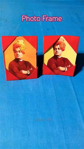 Paper Photo Frame #origami #papercraft #youtube #shorts