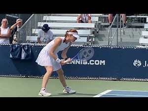Hottest WTA Beauties: Maya Joint vs McCartney Kessler Practice 106