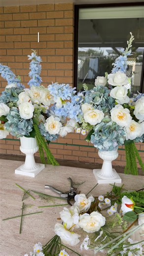 Temu flower test 🌼 Part 1: making them look less fake #DIYbride #floralarrangements #diyfloralswedding