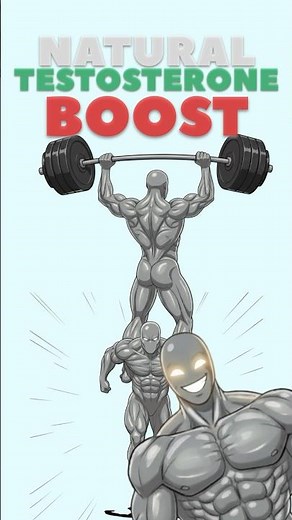 3 Exercises to BOOST Testosterone Naturally 💪 (Science-Backed!)