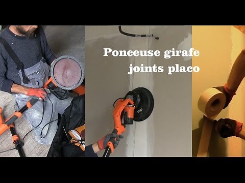 Ponceuse girafe joints placo