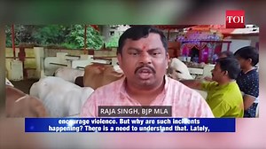 264K views · 1K shares | In a shocking statement, BJP MLA Raja Singh backs cow vigilantes and mob violence in the name of cow protection. | The Times of India | Facebook