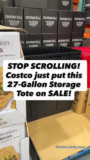This tote is literally a game-changer. Durable ✔ Stackable ✔ On sale ✔ Perfect for garage storage, pantry organization, seasonal decor, kids’ toys, and decluttering. RUN to Costco! 🛒🔥 @costco @greenmade_by_u.s.merchants #CostcoMustHaves #CostcoDeals #HomeStorage #OrganizedHome #Greenmade #TrendingNow #CostcoFinds #CostcoDeal #HomeOrganization #StorageHacks #DeclutterYourLife #CostcoSale #OrganizeWithMe #FYP | Costco.dealspotter