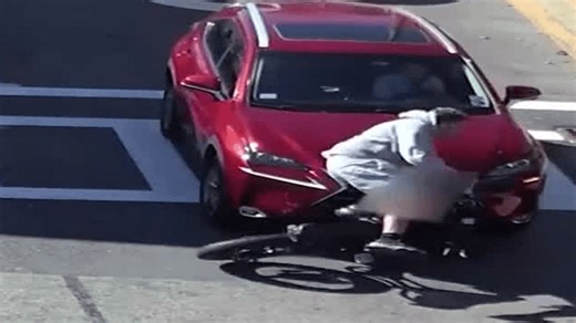 VIDEO: Teen riding e-bike faces charges after he was hit by car in near-fatal accident
