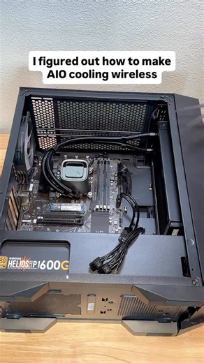 How to get rid of the ugly AIO tubes in your PC #pcgaming #pcgamer #gaming #pcsetup #pcbuild | SignalRGB